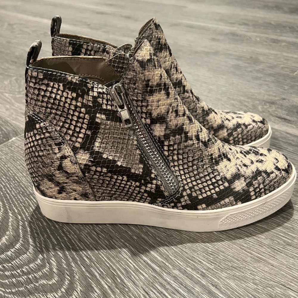 Steve Madden Python Wedge Sneaker - image 5